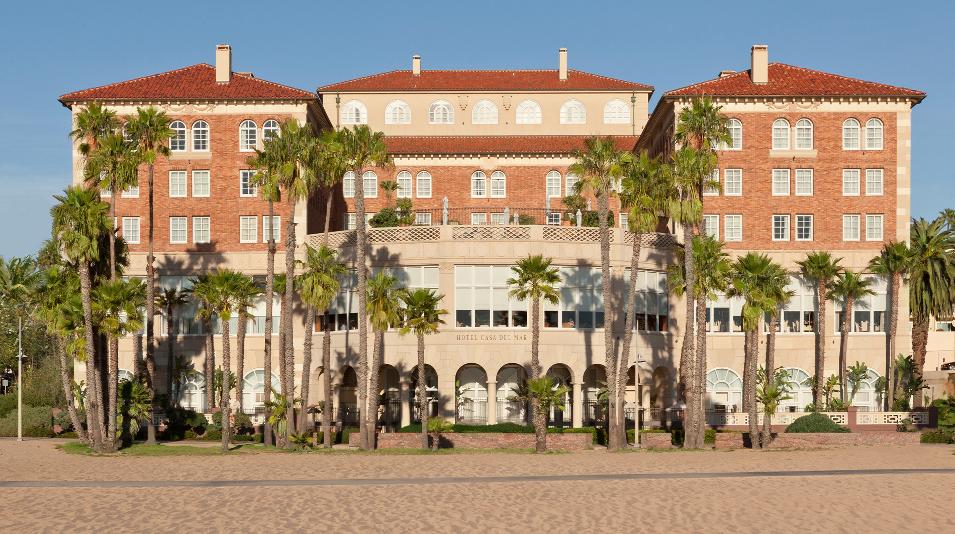 Casa del Mar beachfront hotel in Santa Monica