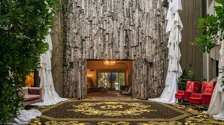 casa malca tulum entrance