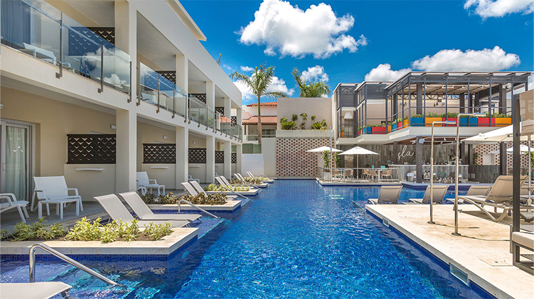 catalonia royal la romana pool top view pool2
