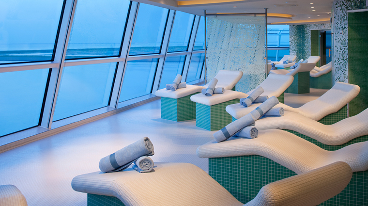 celebrity eclipse spa heated chairs