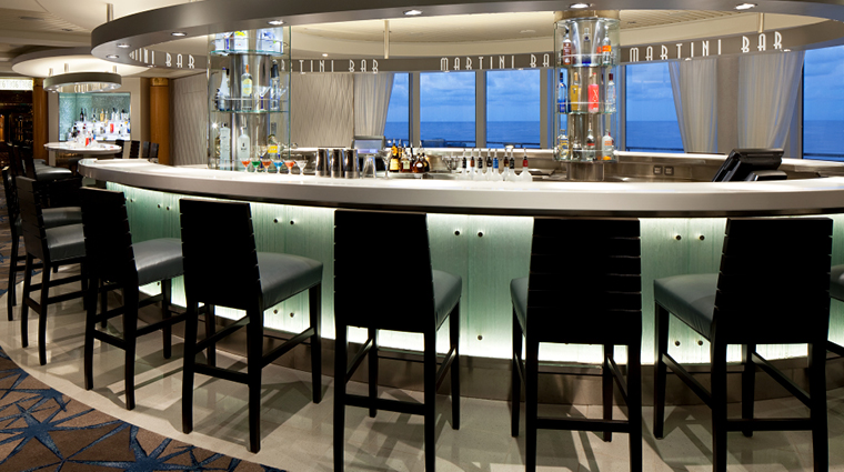 celebrity infinity martini bar and crush