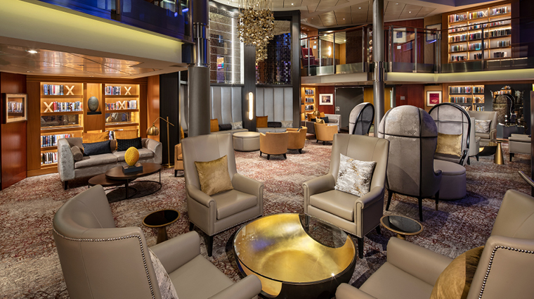 celebrity silhouette the library