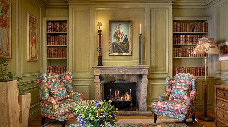 charlotte street hotel library