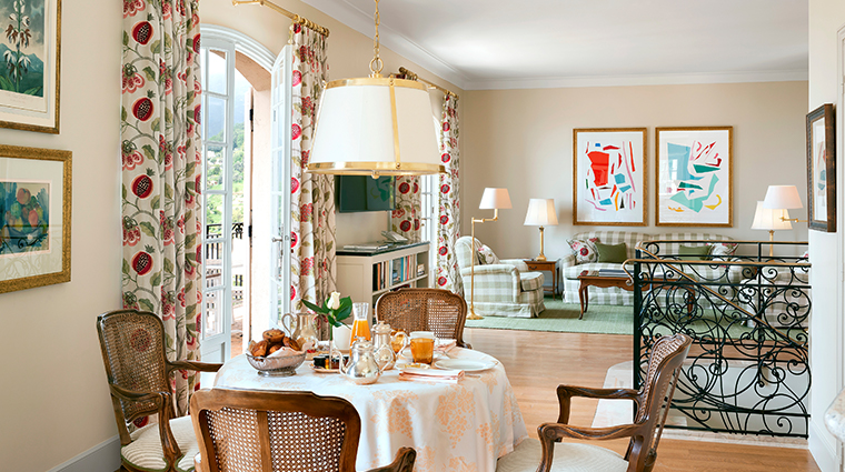 chateau saint martin spa Villa La Foux Living Room