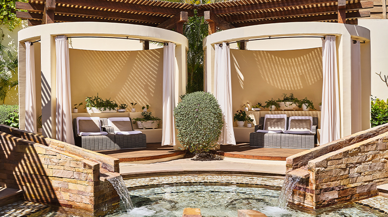 chileno bay resort residences auberge resorts collection the well reflexology garden