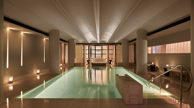 claridges spa swimming pool
