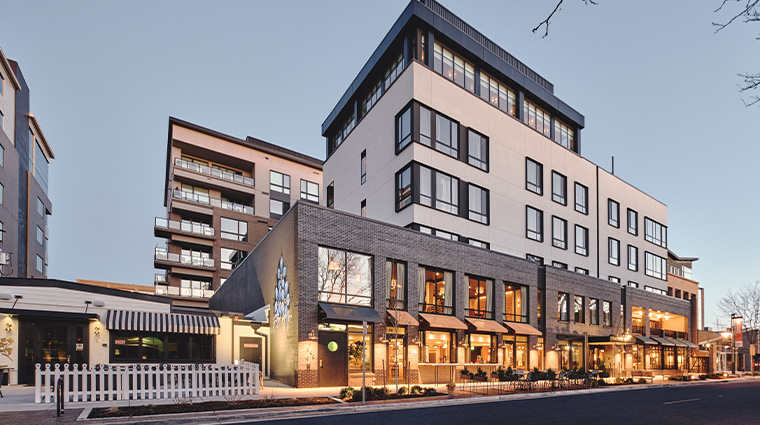 clayton hotel members club exterior