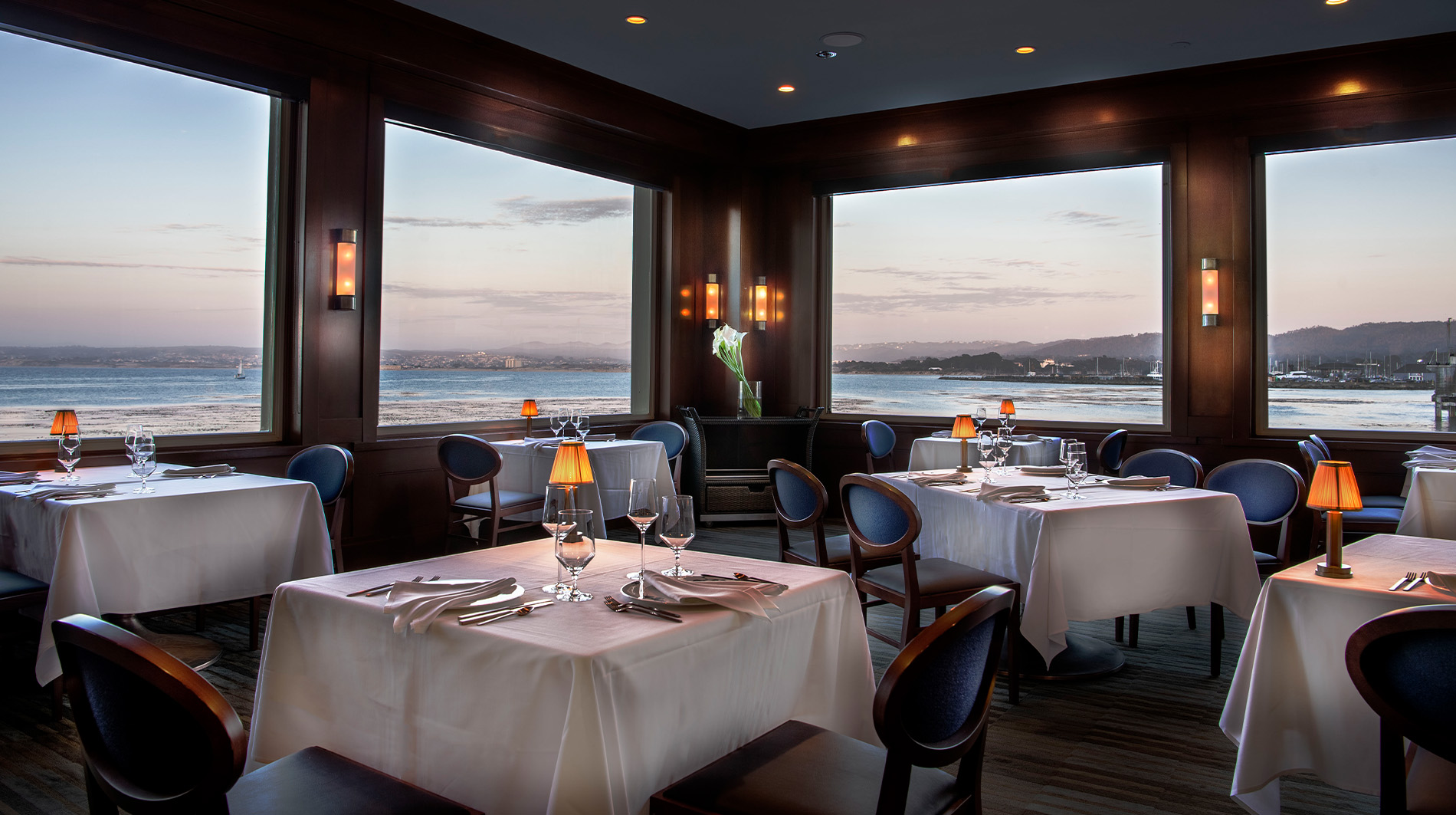 Coastal Kitchen Monterey Carmel And Big Sur Restaurants Monterey   Monterey Plaza Hotel Spa Schooners Monterey New Interior 