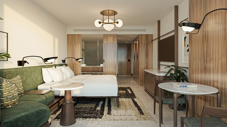 conrad athens the ilisian deluxe room balcony