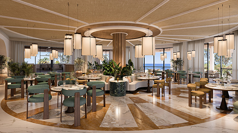 conrad corfu lastra main restaurant