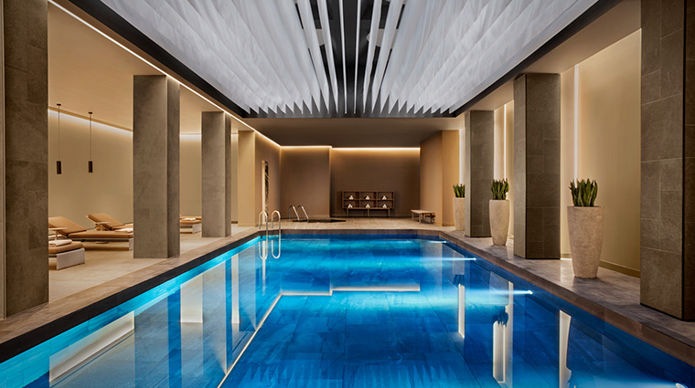 conrad istanbul bosphorus indoor pool