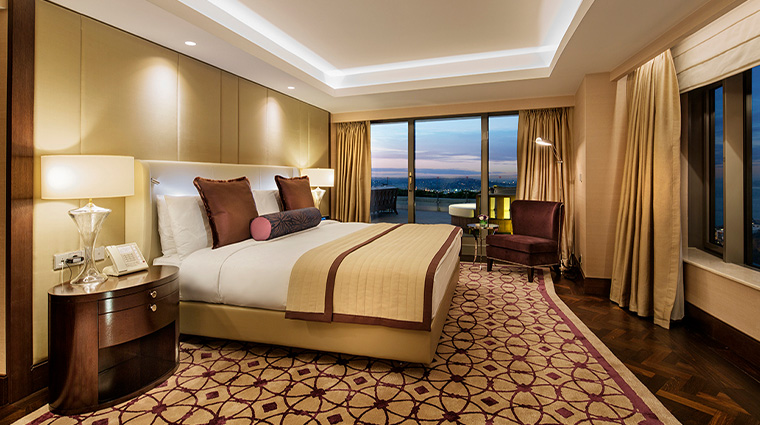 conrad istanbul bosphorus presidential suite bedroom