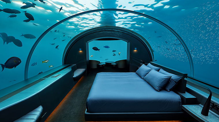 conrad maldives rangali island the muraka underwater bedroom