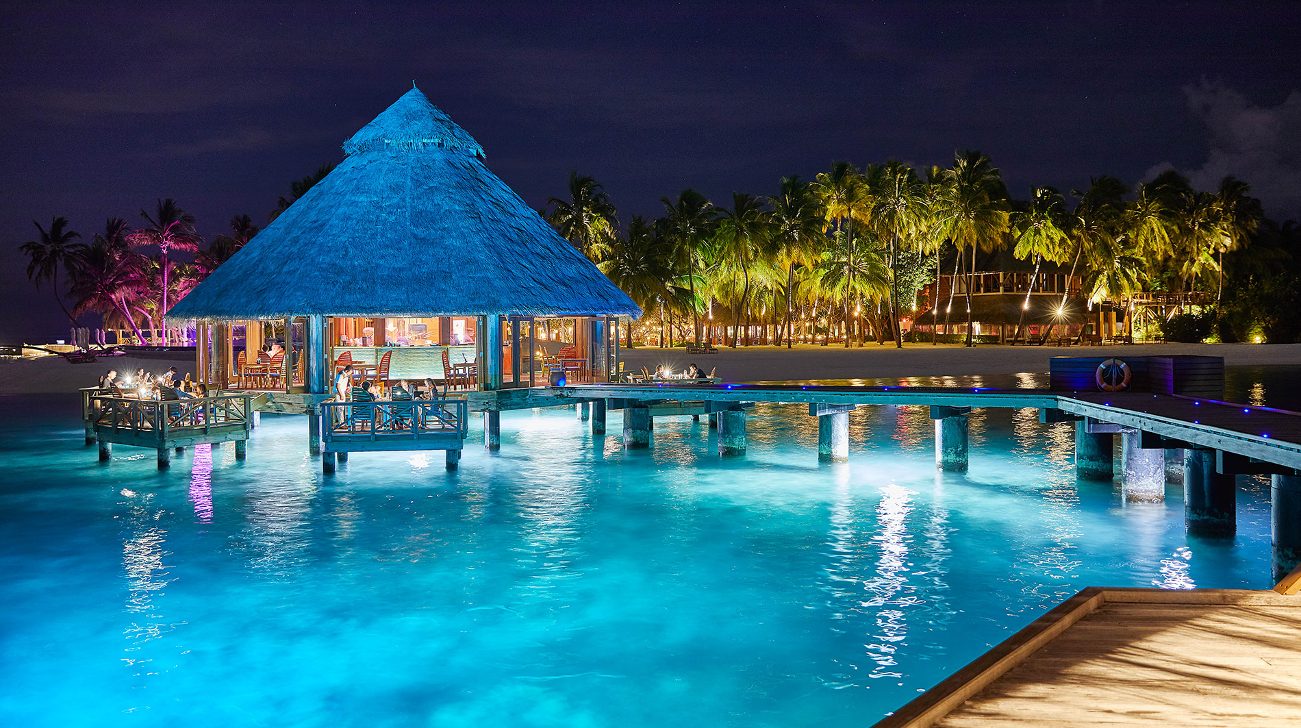 Conrad maldives rangali island описание