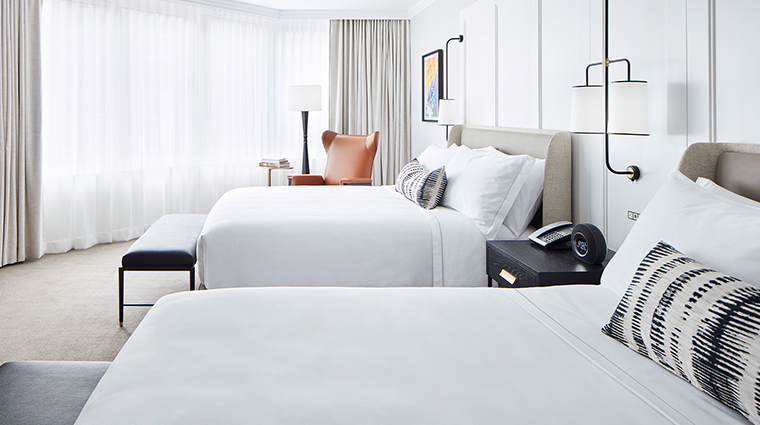 conrad new york midtown one bedroom suite queen beds 2