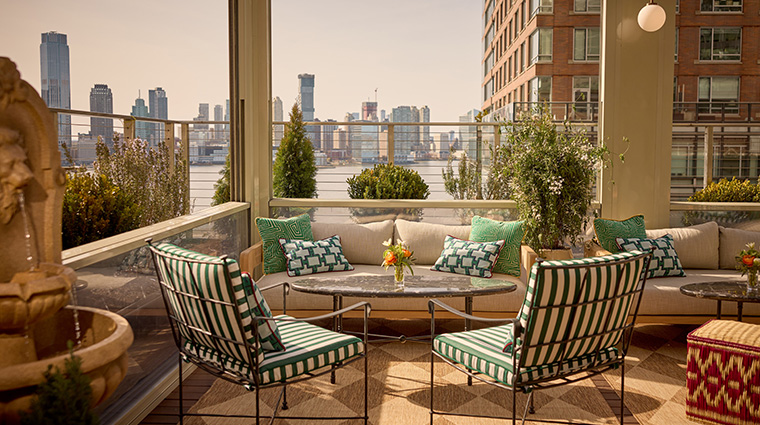 conrad new york Leonessa Interiors Lounge New