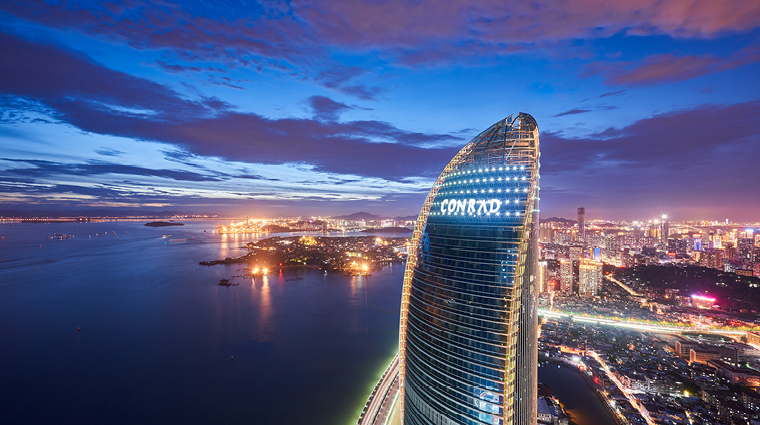 conrad xiamen exterior skyscrapers