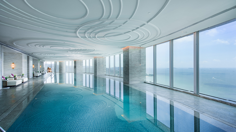 conrad xiamen indoor infinity pool