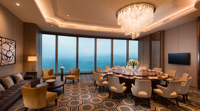 conrad xiamen lucheng chinese restaurant private dining room