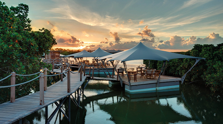 Constance Prince Maurice Restaurants and Bars Le Barachois Floating Restaurant 04