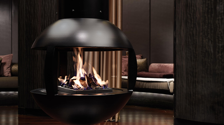 espa life at corinthia sleep pods fireplace2025