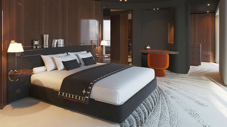 orient express corinthian zephyr suite bedroom