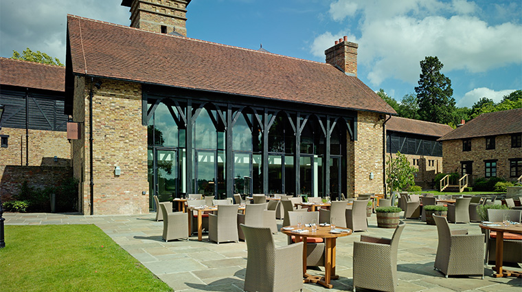 coworth park barn exterior