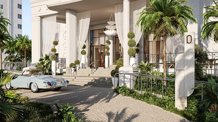delano miami beach Delano Entrance