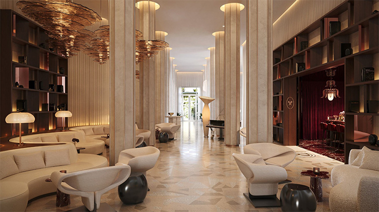 delano miami beach Delano Lobby Hallway