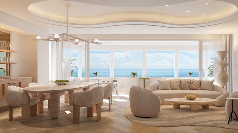 delano miami beach Delano Penthouse Living