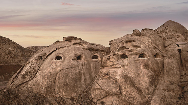 desert rock aerial