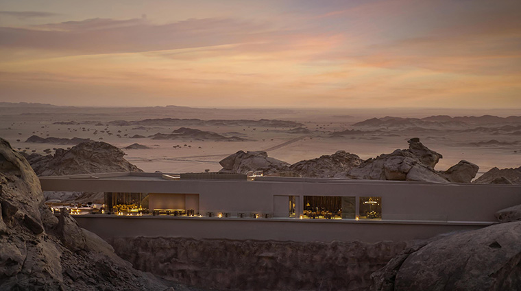 desert rock exterior