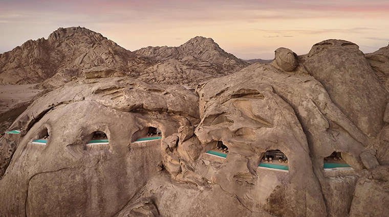 desert rock pool aerial2