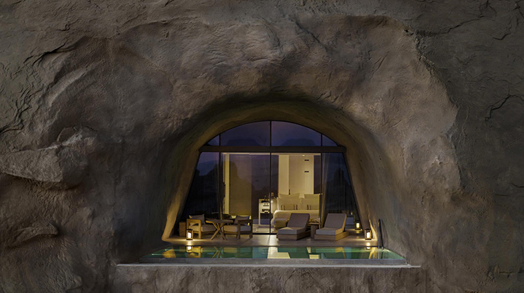 desert rock pool