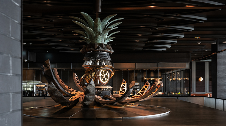 dinner by heston blumenthal dubai atlantistheroyal pineapple rotisserie