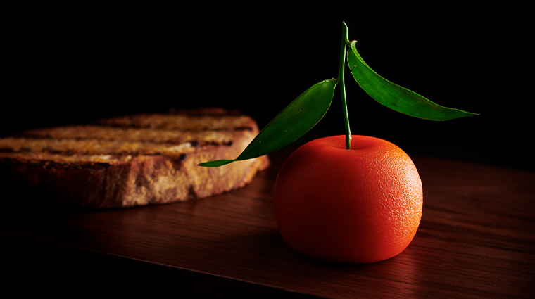 dinner by heston blumenthal dubai meat fruit with toast