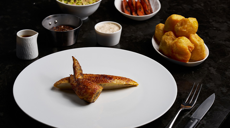dinner by heston blumenthal dubai roast chicken