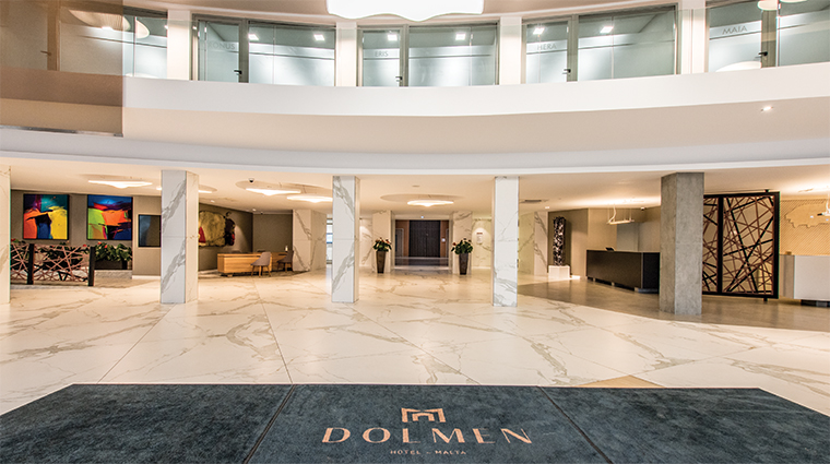 dolmen hotel malta lobby
