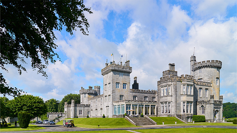 dromoland castle hotel and country estate morning exterior