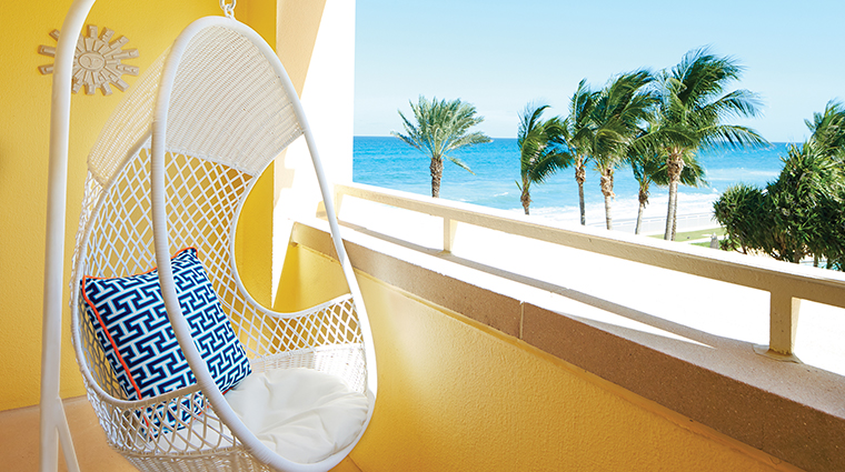 eau palm beach resort spa balcony swing