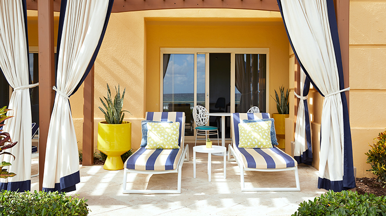 eau palm beach resort spa lanai terrace