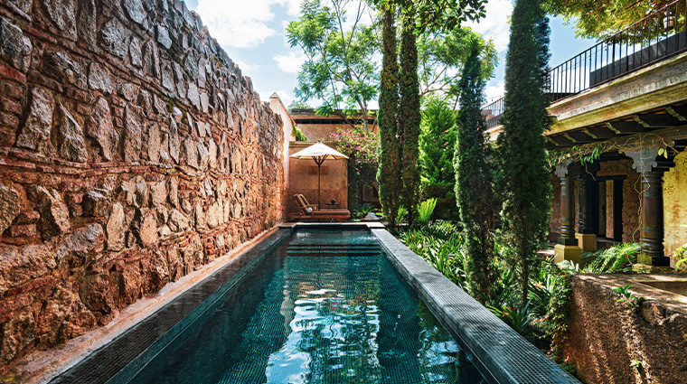 convento boutique hotel pool area