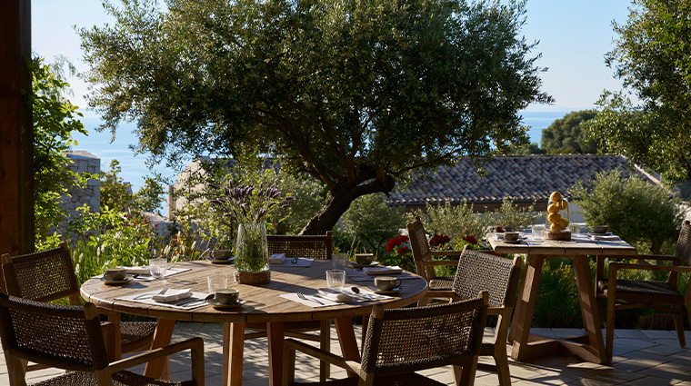eliamos villas hotel spa Restaurant new