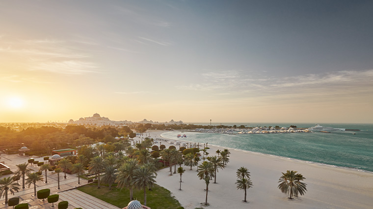 emirates palace mandarin oriental abu dhabi beach view