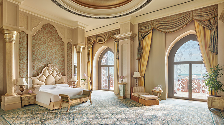 emirates palace mandarin oriental abu dhabi palace suite bedroom