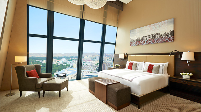 fairmont baku flame towers deluxe king city view