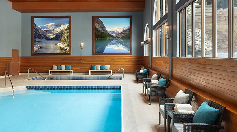 Fairmont Chateau Lake Louise Amenietie Indoor Pool