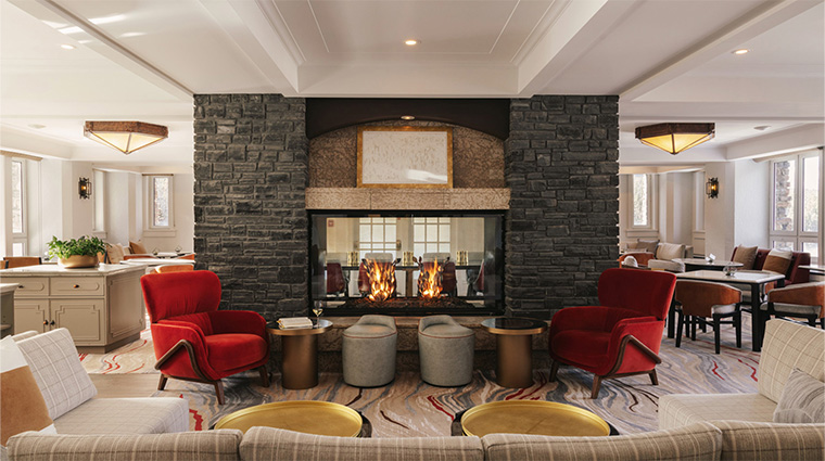fairmont banff springs fairmont gold lounge wide