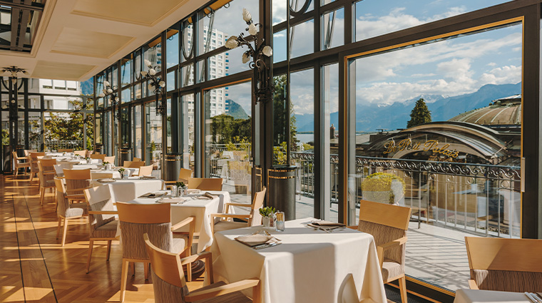 fairmont le montreux palace la palmeraie restaurant