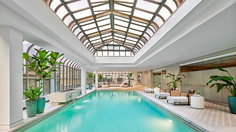 fairmont olympic hotel interior pool